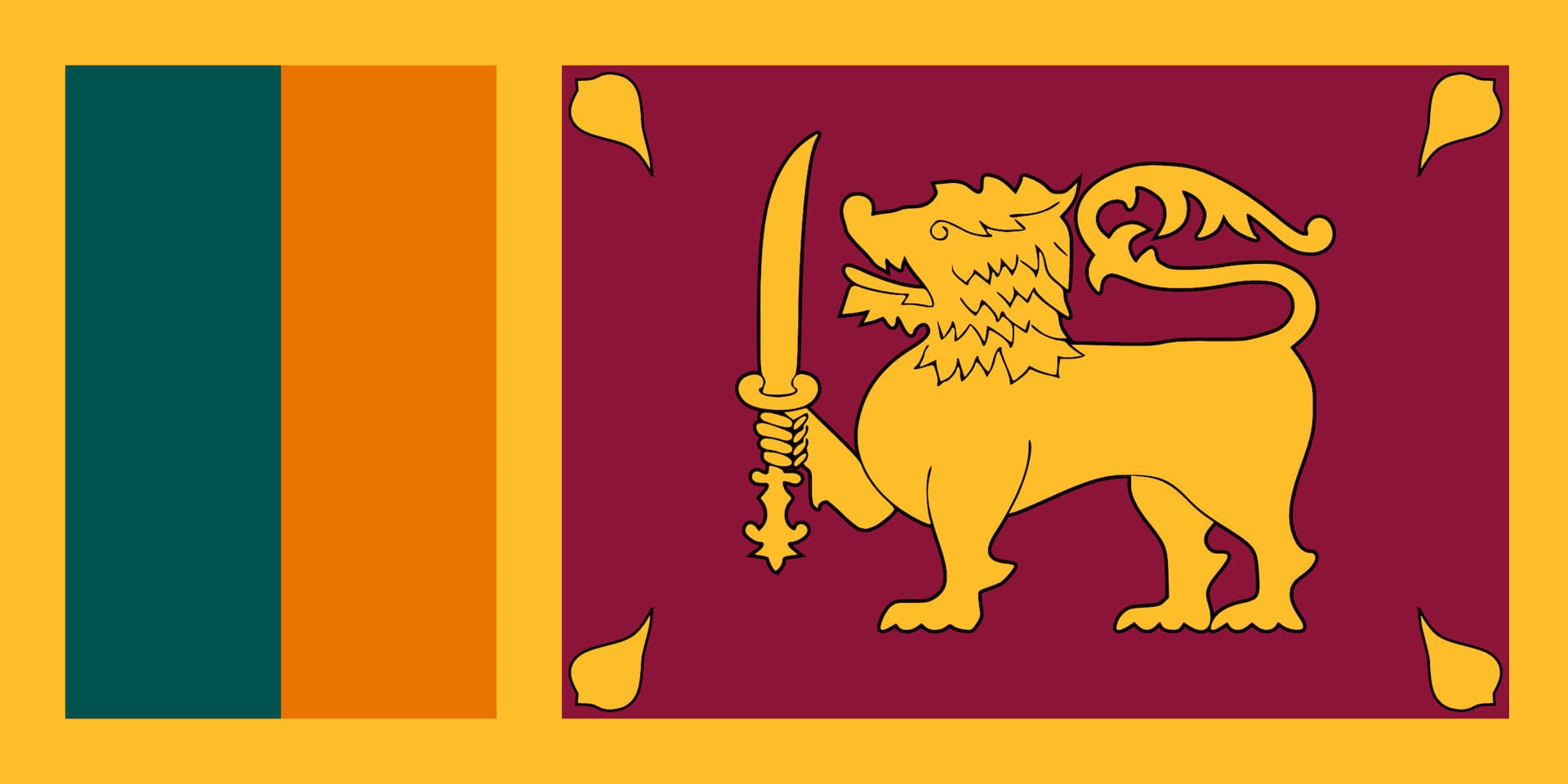 스리랑카 flag